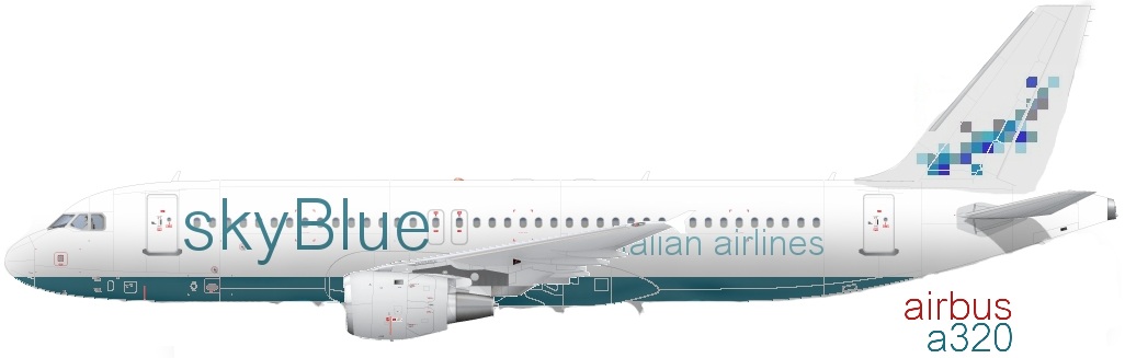 skyBlue Italian Airlines Livery