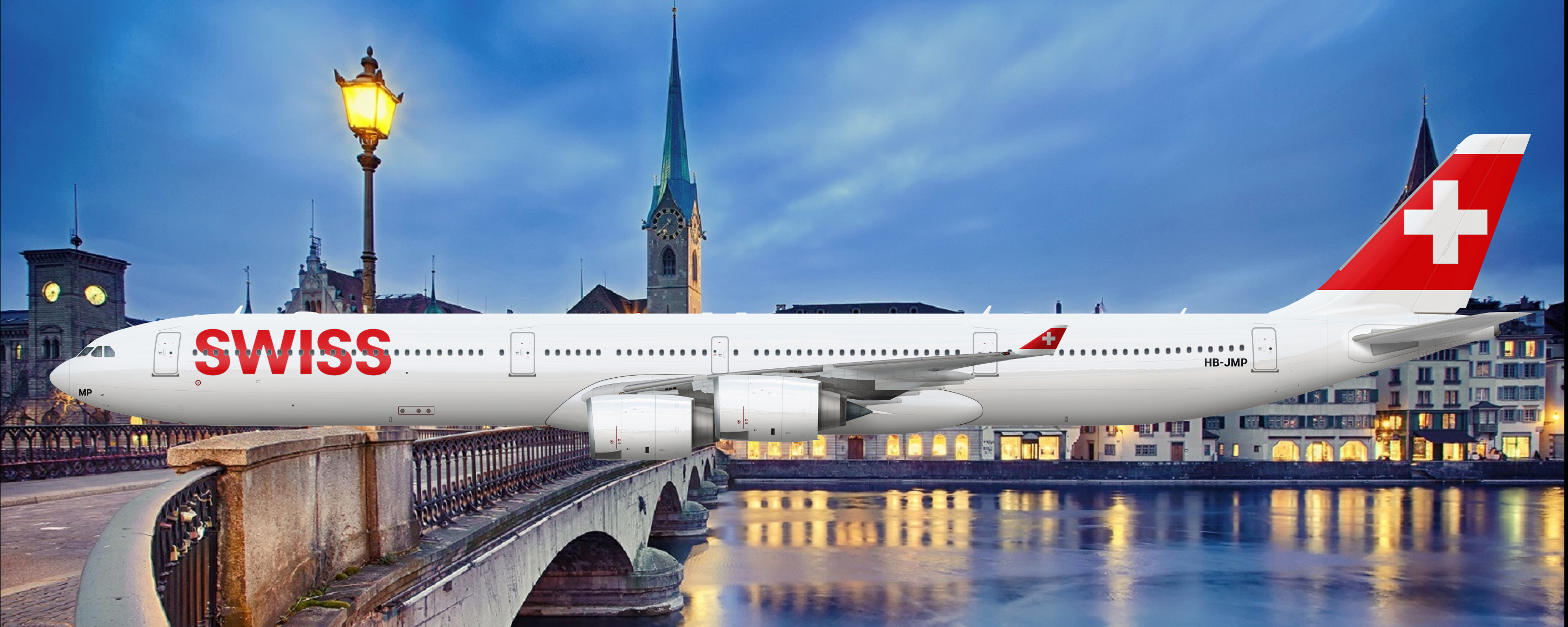schabak1/600スイス航空A340 schabak1/600スイス航空A340の通販 by ジョニー's shop｜ラクマ