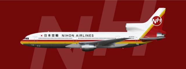 Nihon Airlines Lockheed L-1011 (Retro) | JA191N