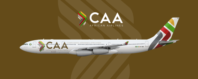 CAA African Airlines Airbus A340-300E | EI-CBC