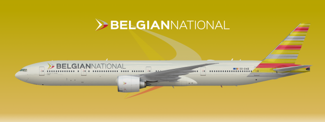 Belgian National Air Lines Boeing 777-300ER | OO-SNB