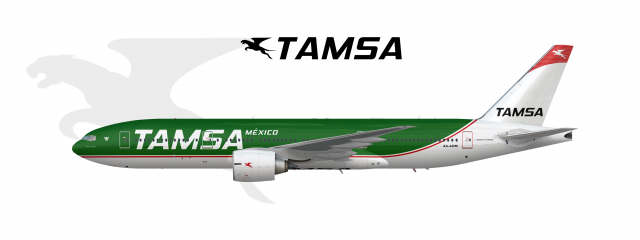 TAMSA Lineas Aéreas Boeing 777-200ER (2004-2018) | XA-ADM