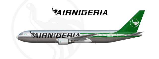 Air Nigeria Boeing 767-300 (2002-2009) | 5N-AGE