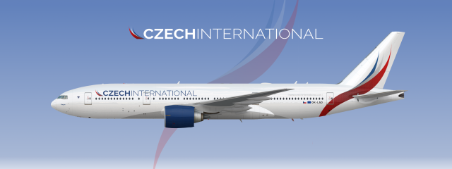 Czech International Airlines 777-200ER (2006-2016 livery) | OK-LAD