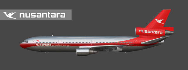 Nusantara Indonesian Airlines DC-10-30 | PK-ATB