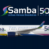 Samba Brazilian Airlines 767-300ER (50 Anos) | PR-SDN