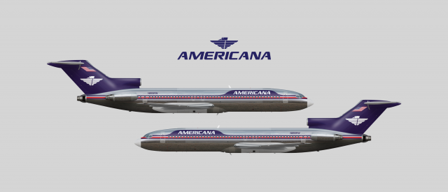 1971 - Americana | Boeing 727-200