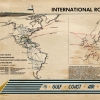 G.C.A.L International Route Map (1955)