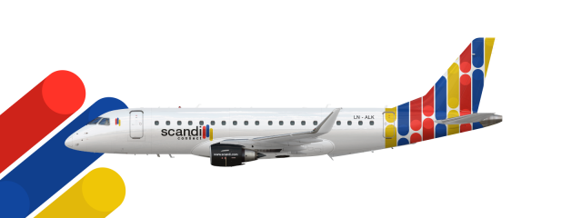 Embraer E175 | scandi connect | LN-ALK