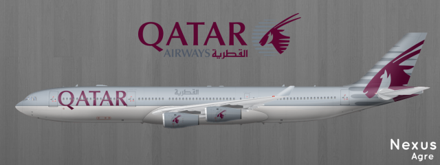Qatar A340
