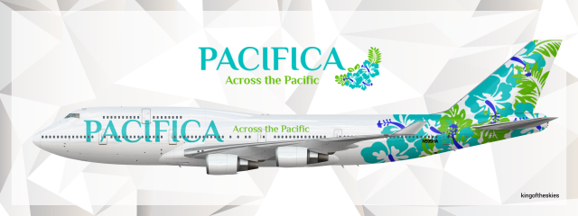 PACIFICA Boeing 747-400 Livery
