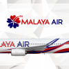 Malaya Air Boeing 737-800 Livery