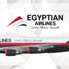 Egyptian Airlines Boeing 747-400 Livery