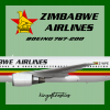 Zimbabwe Airlines Boeing 767-200 Livery (1990-2016)