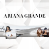 Ariana Grande Boeing 787-9 Livery