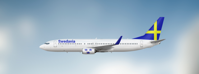 Swedavia 737-800 Livery
