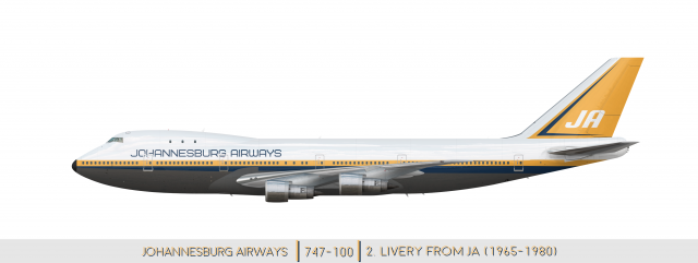 Boeing 747 100 Johannesburg Airways gallery