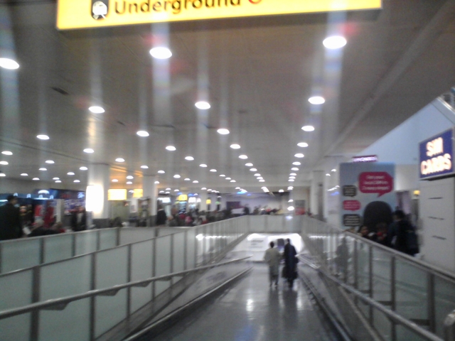 Inside Heathrow (Terminal 3)