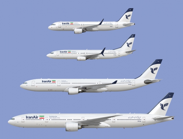 Iran Air A320/737/A330/777