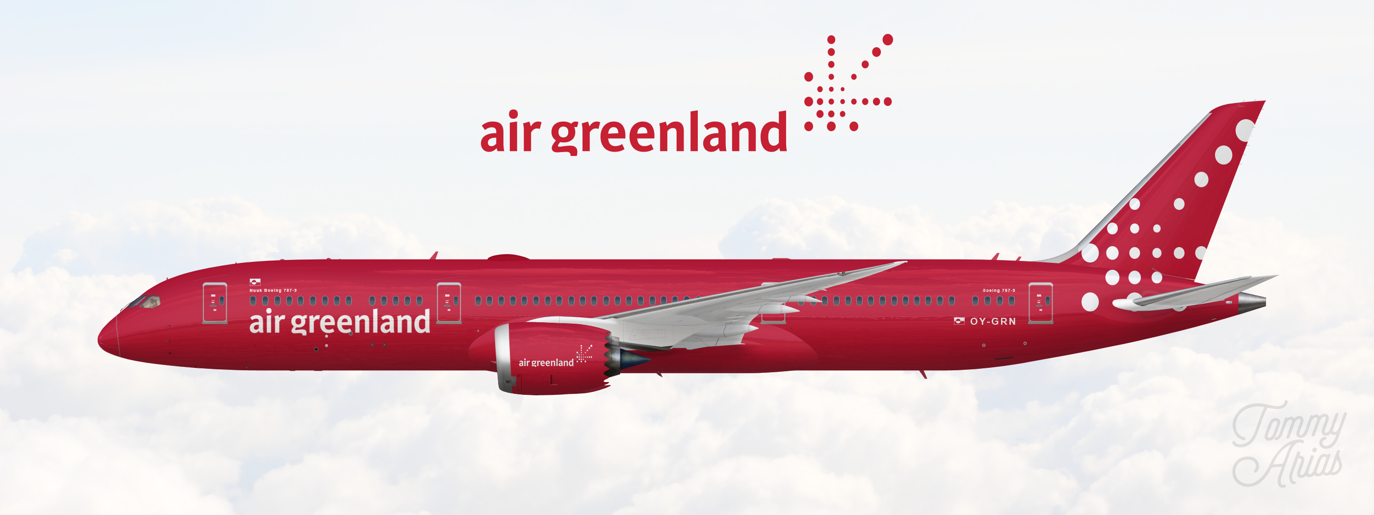 Air Greenland / Boeing 7879 Showcase Gallery Airline Empires