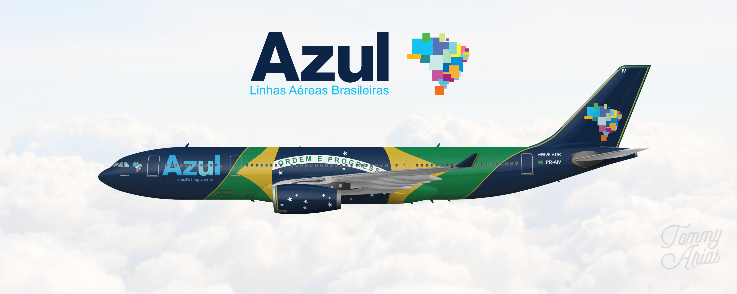 25+ Brazil Flag Carrier Logo PNG