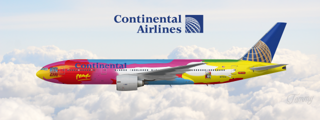 Continental Airlines / Boeing 777-200