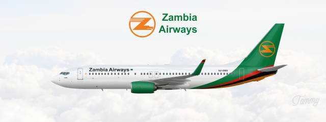 Zambia Airways / Boeing 737-800