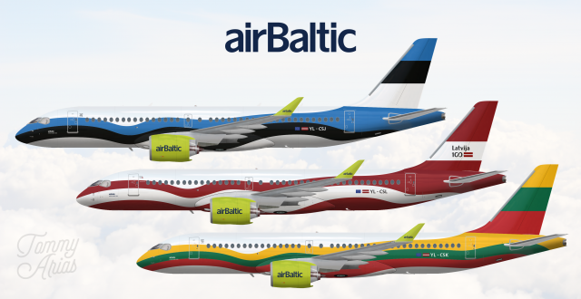 Air Baltic / A220-300