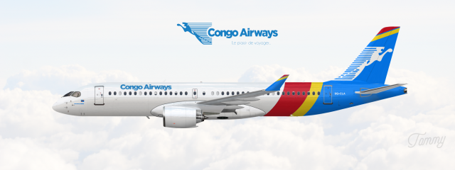 Congo Airways / Airbus A220-300