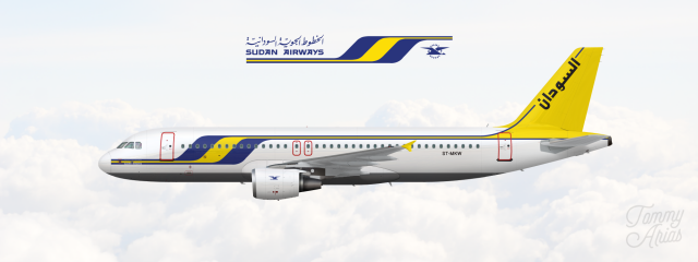 Sudan Airways / Airbus A320