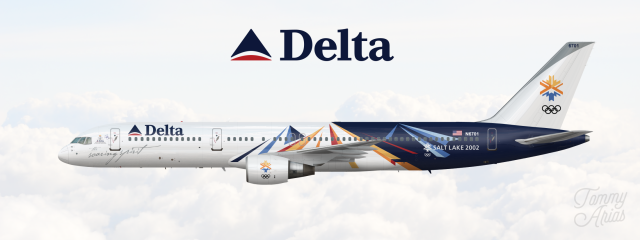 Delta Air Lines (2002 Olympics) / Boeing 757-200