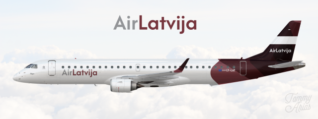 Air Latvija / Embraer E195 (OC)