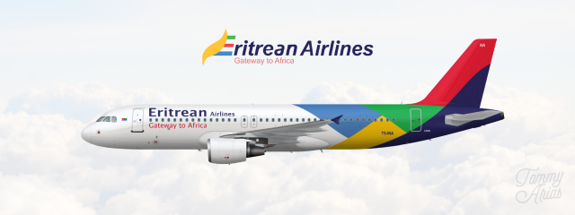 Eritrean Airlines / Airbus A320