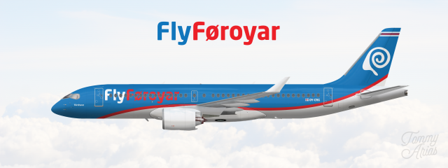 FlyForøyar / Bombardier CS300 (Original)