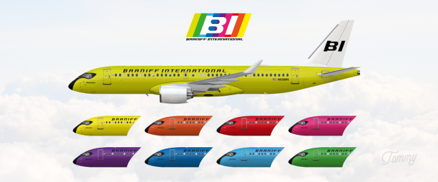 Braniff / Airbus A220-300
