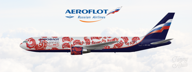 Aeroflot (2008 Olympics) / Boeing 767-300