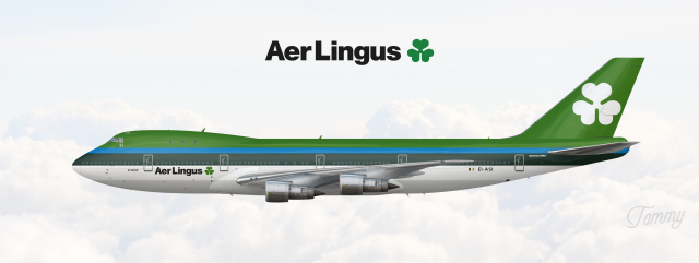 超レア　1/200 ARD AER LINGUS 747-100 Aer Lingus 747-100 (GJEIN035) | Squatchy's