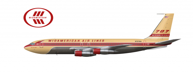 1. Boeing 707-120B | N707MA