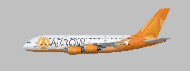 Arrow Livery | Airbus  A380-800