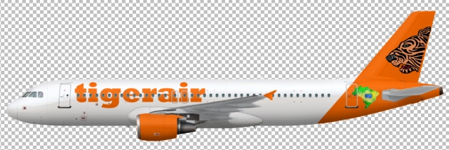 A320-200 TigerAir Brazil