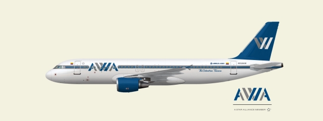 A320-200 AWA Colombia