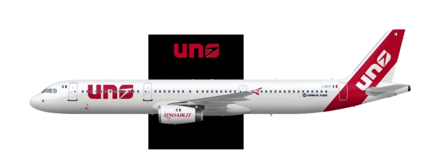 Airbus A321-200 UnoAir Italy