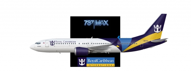 Boeing 737 MAX-8 Royal Caribbean