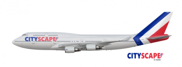 Boeing 747-400 CityScape France Boeing 747-400 CityScape France