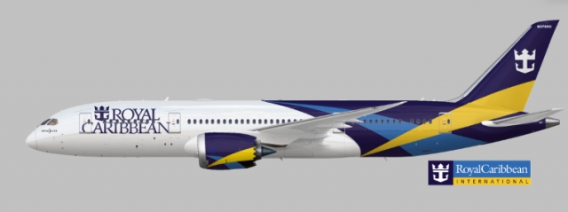 Boeing 787-8 Royal Caribbean Charters