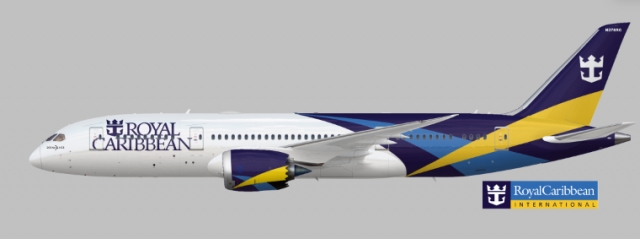 Boeing 787-8 Royal Caribbean Charters Boeing 787-8 Royal Caribbean Charters