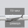 Boeing 737 MAX-8 CARIOCA Silver