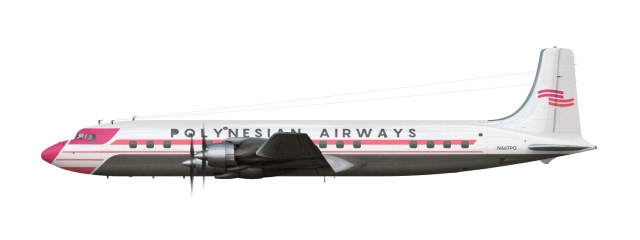 Polynesian Airways Douglas DC-7c
