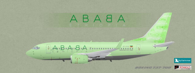 Ababa Ethiopia Boeing 737-700