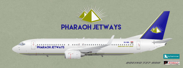 Pharaoh Jetways Boeing 737-800
